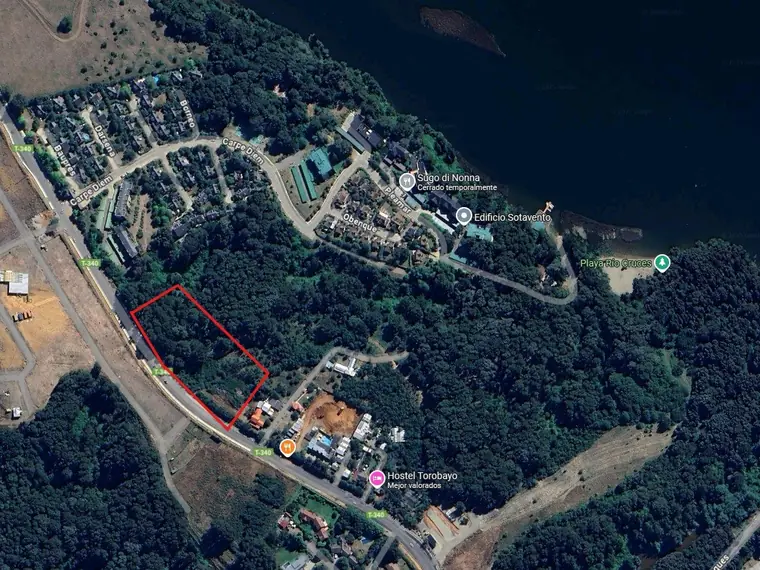 Terreno en venta en Valdivia — Camino Curiñanco / Sector Torobayo