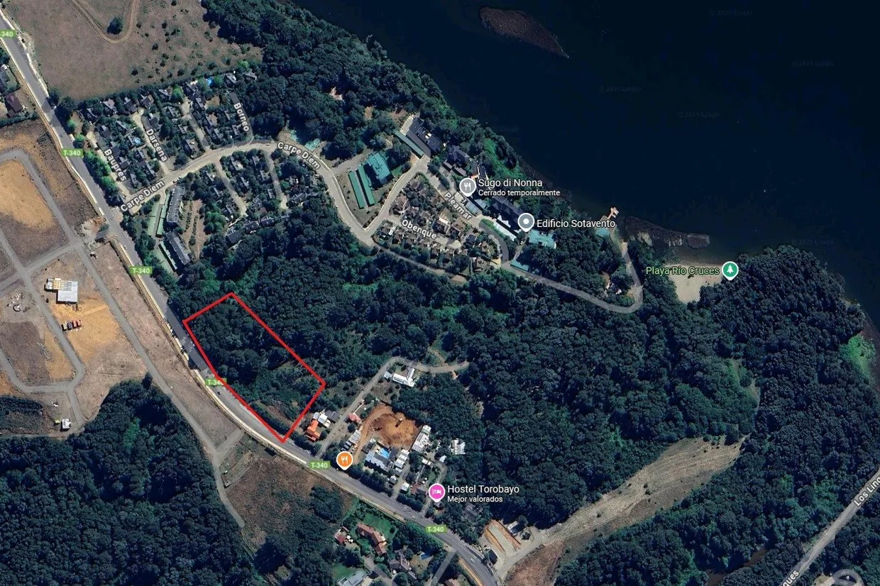 Terreno en venta en Valdivia — Camino Curiñanco / Sector Torobayo